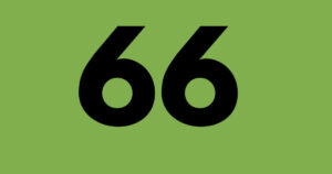 Con số 66 được coi là một dạng đặc biệt hiếm gặp